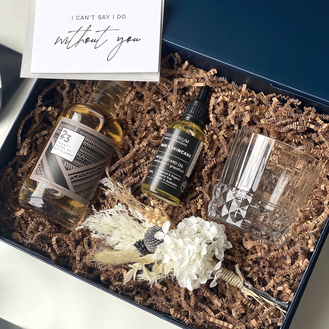 Personalised Custom Groomsman and Best Man Hampers Groomsman Boxes