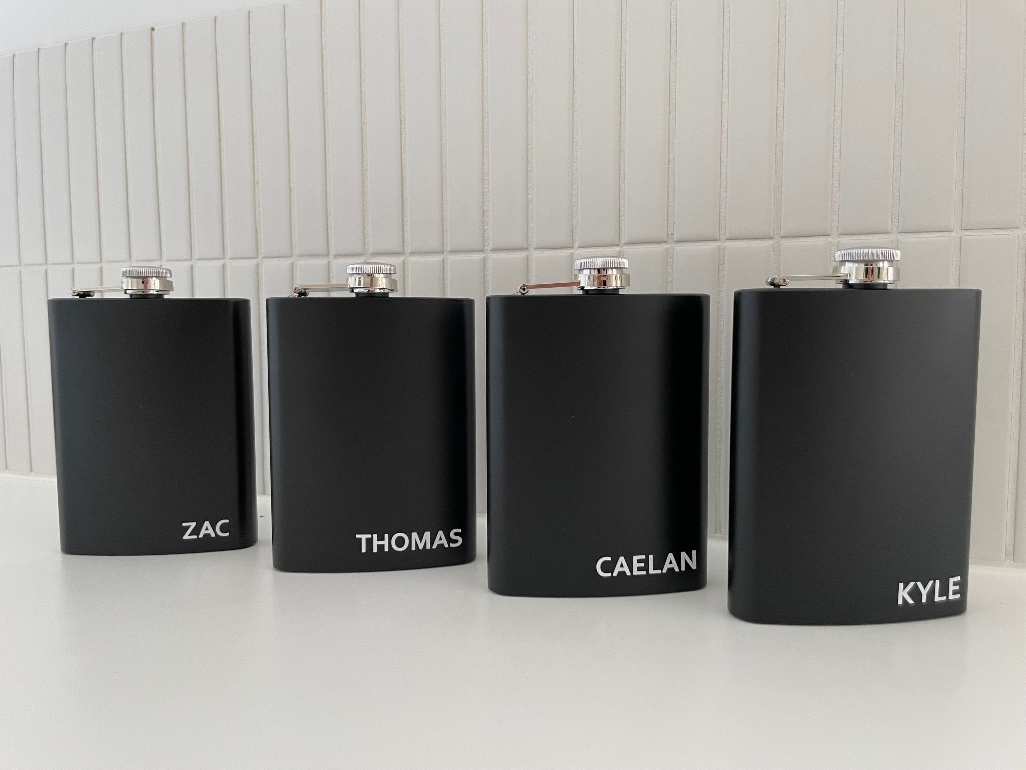 Personalised Hip Flask - Bridesmaid Boxes