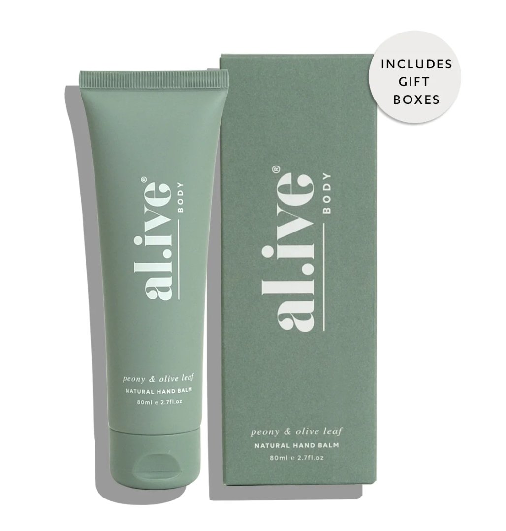 Ali.ve Peony & Olive Leaf Hand Balm - Bridesmaid Boxes