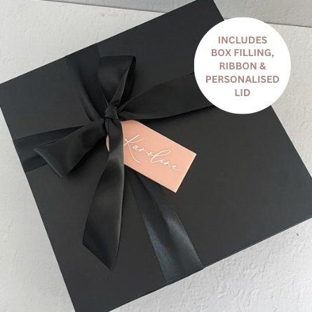 Black Matte Hamper Box(More Sizes Within) - Bridesmaid Boxes