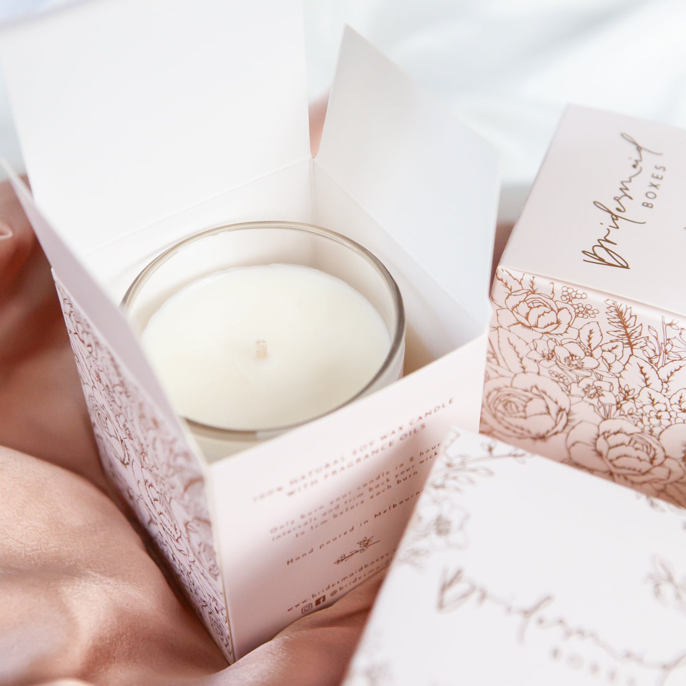 Bridesmaid Proposal Vintage Candle - Bridesmaid Boxes