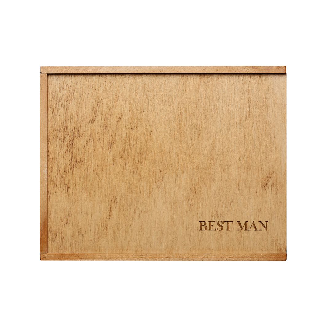 Groomsman Engraved Timber Box - Bridesmaid Boxes