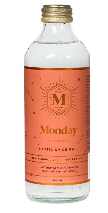 Monday Distillery Non-Alcoholic Exotic Spiced G&T - Bridesmaid Boxes