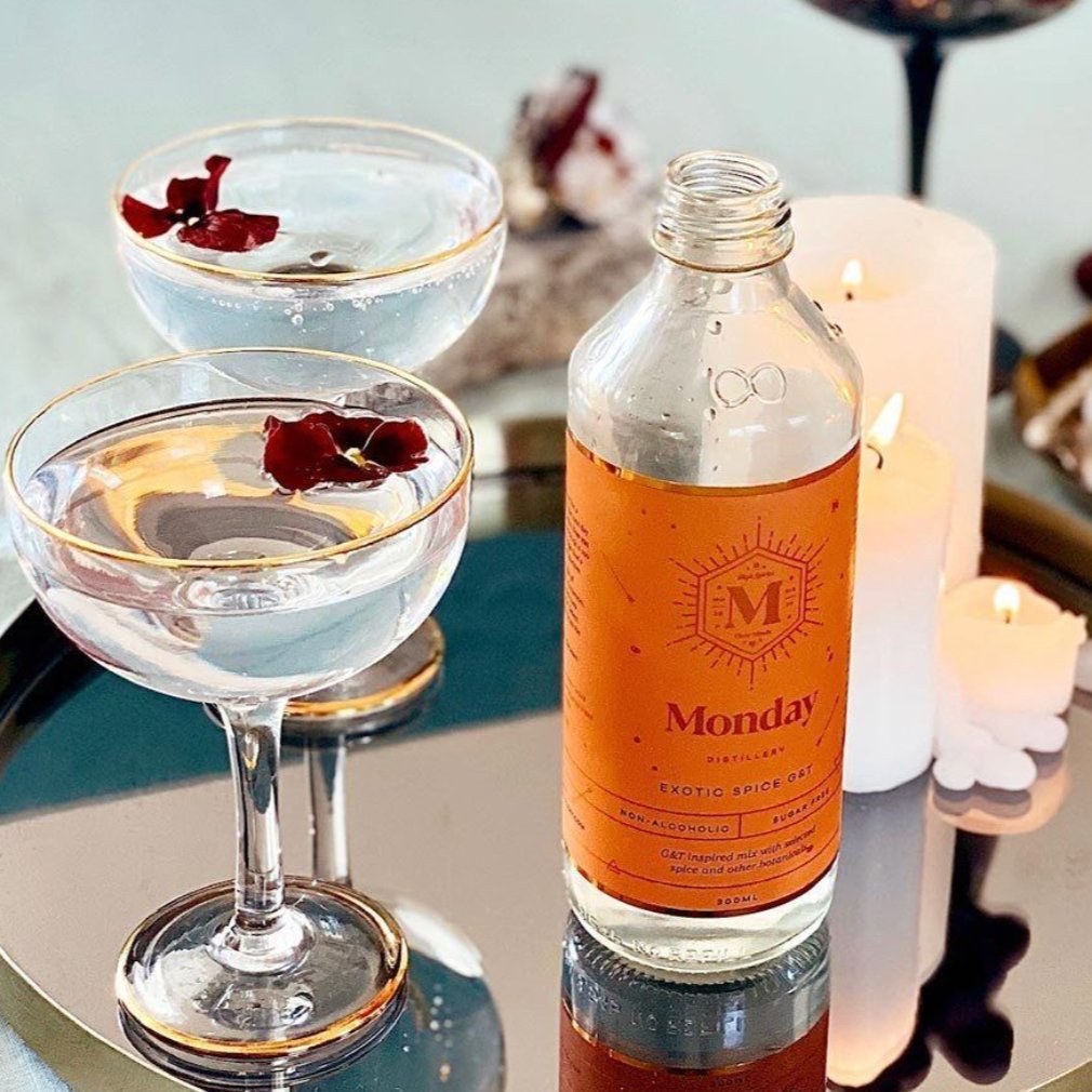 Monday Distillery Non-Alcoholic Exotic Spiced G&T - Bridesmaid Boxes