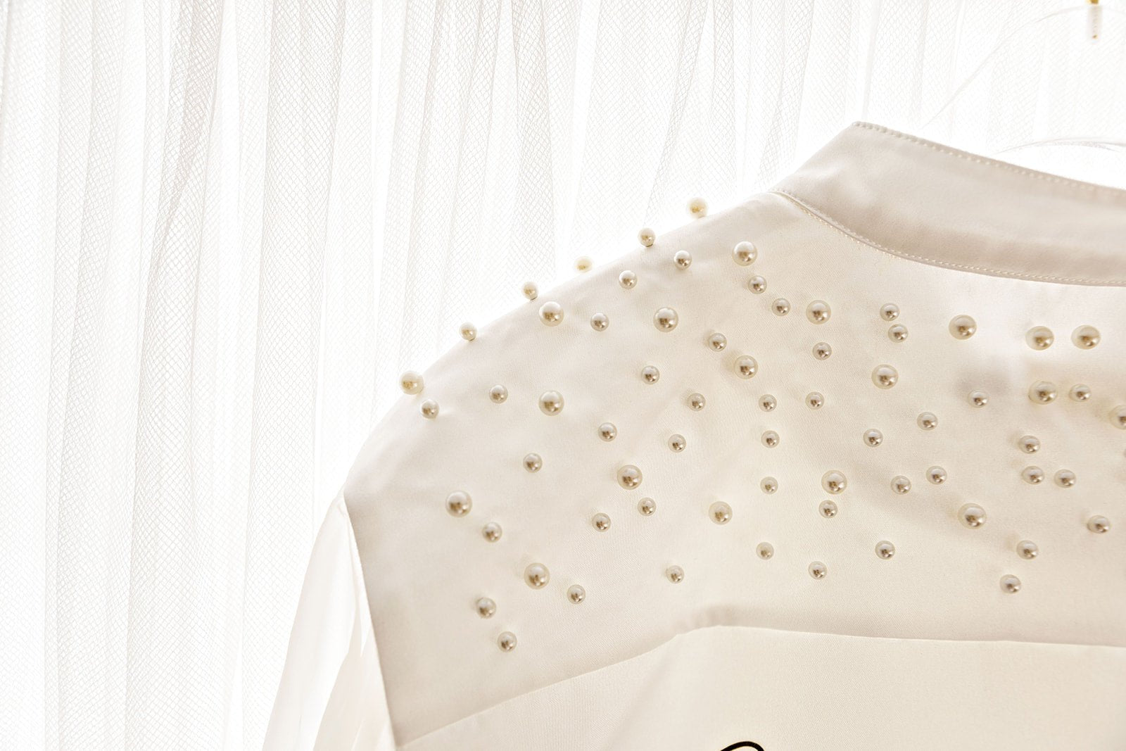 Pearl Bridal Bomber Jacket - FREE Personalisation - Bridesmaid Boxes