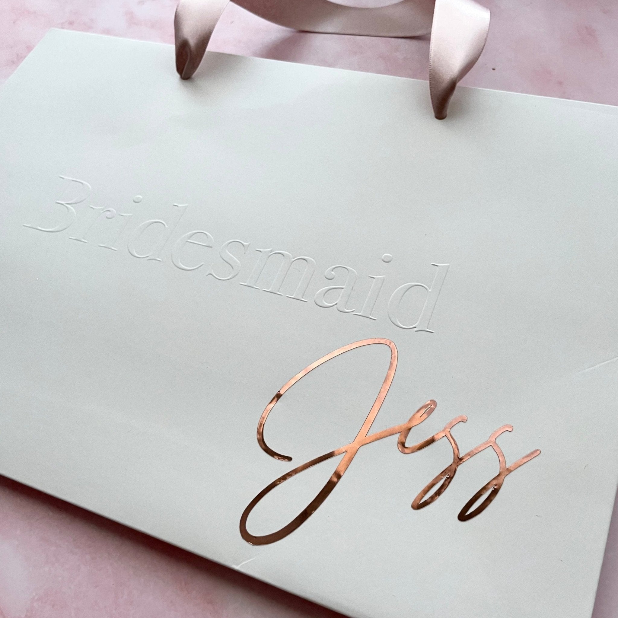 Personalised Gift Bag - Bridesmaid Boxes