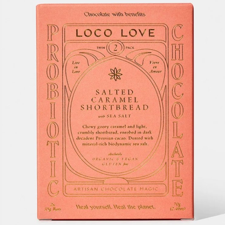 Salted Caramel Shortbread by Loco Love (Twin pack) - Bridesmaid Boxes