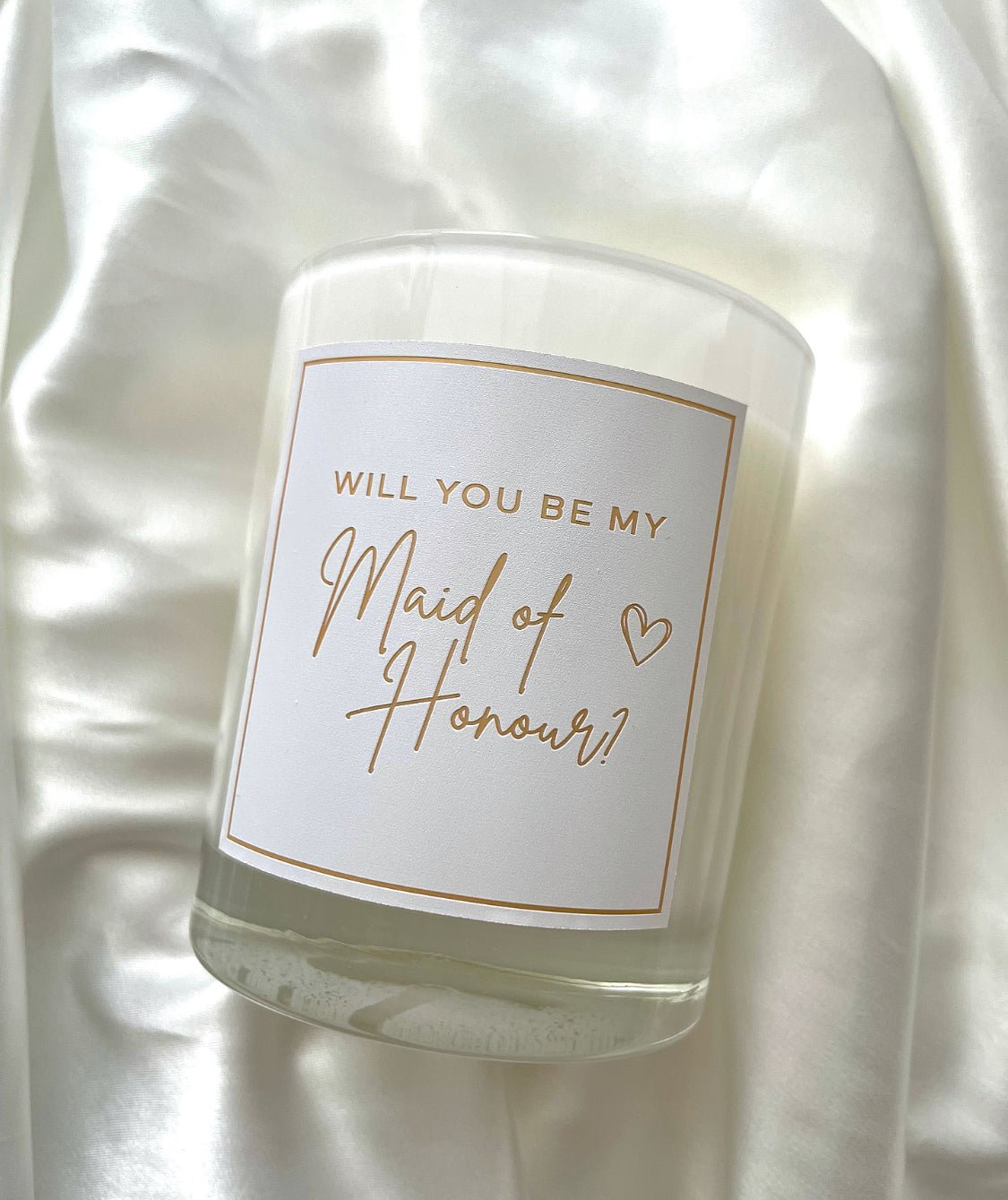 Signature Proposal Soy Candle (more designs within) - Bridesmaid Boxes