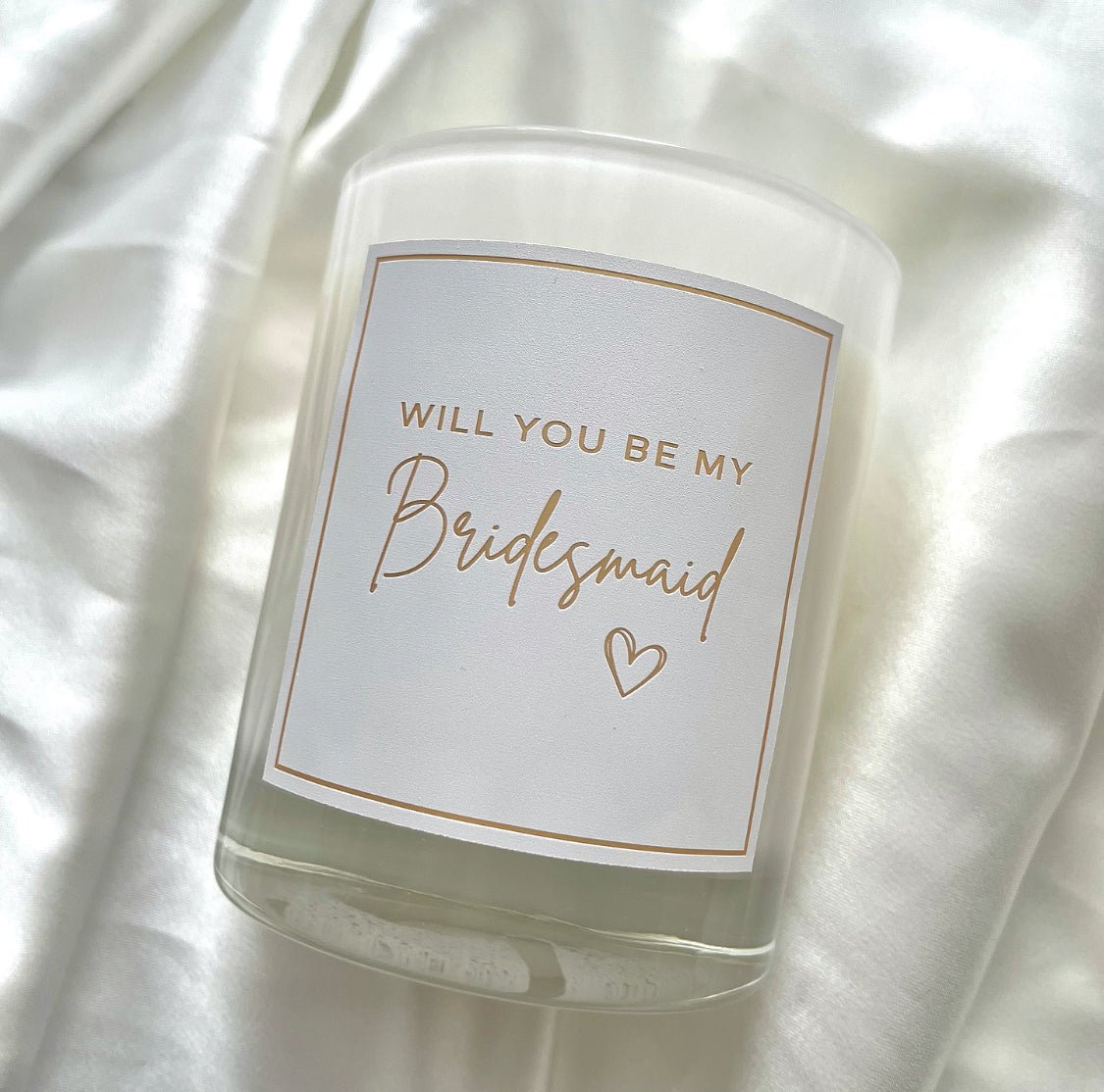 Signature Proposal Soy Candle (more designs within) - Bridesmaid Boxes