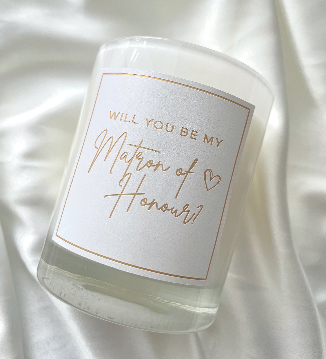 Signature Proposal Soy Candle (more designs within) - Bridesmaid Boxes