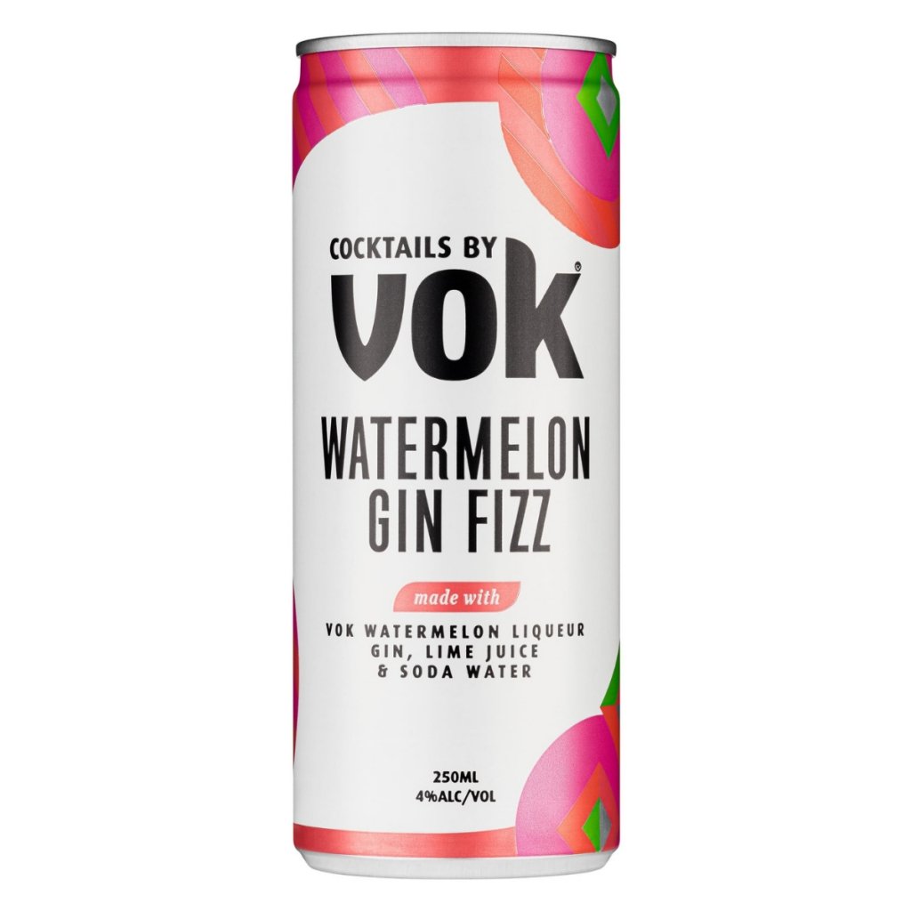 Vok Watermelon Gin Fizz Cocktail - Bridesmaid Boxes