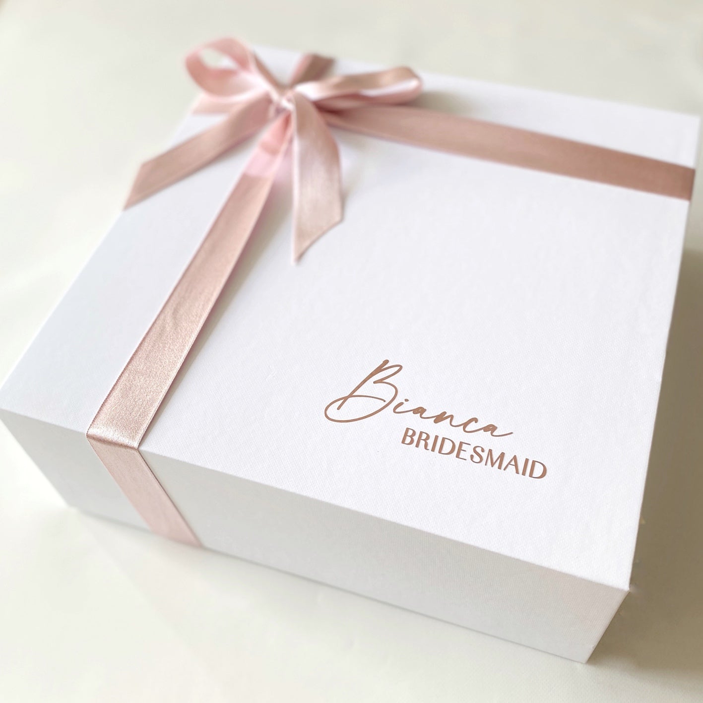 White Matte Gift Box (More sizes within) - Bridesmaid Boxes